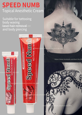 Tatuaggio crema intorpidente anestetico del corpo del sopracciglio del labbro del tatuaggio crema intorpidito del tatuaggio 10g 30g di velocità altamente efficace