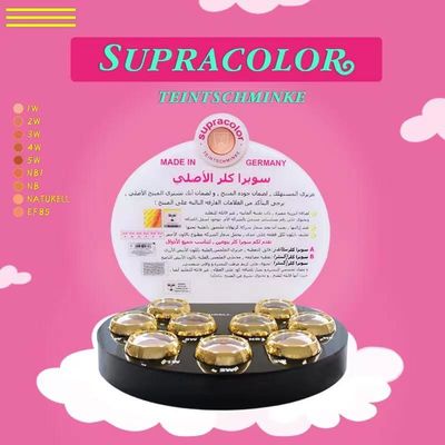 20 cosmetici impermeabili di controllo dell'olio di Kryolan Supracolor di colori allentano per pelle esterna