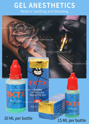 verde originale intorpidente 30ml del gel del tatuaggio di 40% 15ml 30ml TKTX altamente efficace