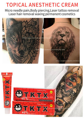 Crema di fermata crema intorpidente di assistenza postoperatoria del tatuaggio del labbro di UGP di dolore del tatuaggio anestetico di TKTX