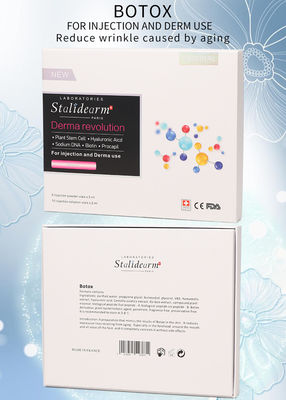Soluzione iniettabile di siero per mesoterapia con botox, trattamento con esosomi, medicina estetica, filler dermico