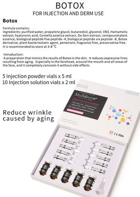 Siero meso originale all'ingrosso dell'iniezione di Botox di terapia trasparente per medico cosmetico