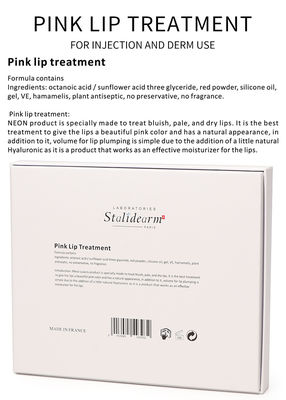 Essenza di riparazione del labbro di Derma Microneedling Mesotherapy del siero di trattamento dell'iniezione del labbro di rosa di marca di Stalideram