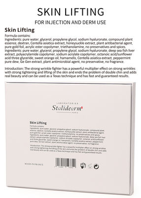 L'iniezione mesa antinvecchiamento del siero della gioventù di marca originale di Stalidearm stringere per nutrire il fronte istantaneo organico naturale solleva meso