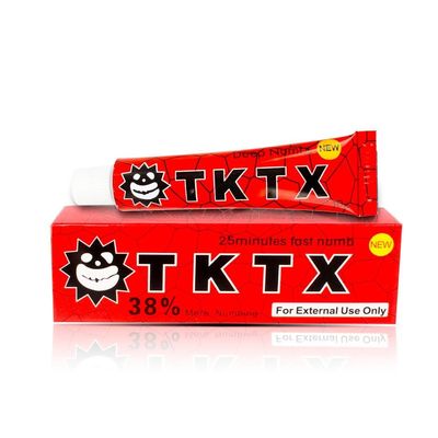 Crema anestetica crema intorpidente di assistenza postoperatoria del tatuaggio del sopracciglio di UGP del tatuaggio rosso di TKTX