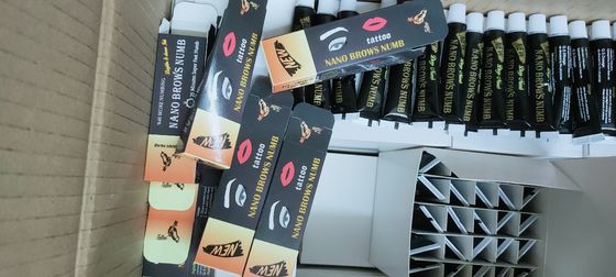 Crema permanente anestetica intorpidita nana della lidocaina di trucco del tatuaggio della crema 10G lidocaina del tatuaggio/della crema