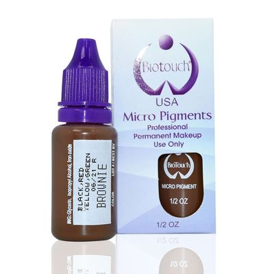 Pigmento permanente dell'inchiostro del tatuaggio di trucco di Microblading dei pigmenti puri di Biotouch 15ml