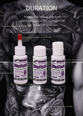 Gel intorpidente dell'OEM Logo Pain Free Tattoo Anesthetic del gel 30ml del tatuaggio permanente di trucco