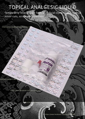 Gel intorpidente dell'OEM Logo Pain Free Tattoo Anesthetic del gel 30ml del tatuaggio permanente di trucco