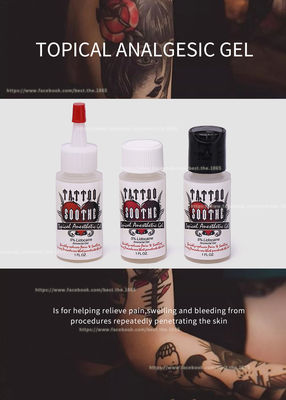 Il gel intorpidente del tatuaggio di bellezza TKTX lenisce il gel attuale anestetico per il piercing del corpo