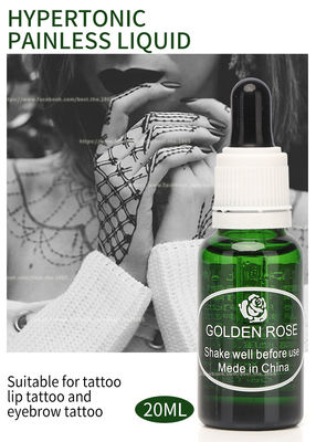 Rose Tattoo Anesthetic Solution dorata/crema intorpidente 20ml del labbro