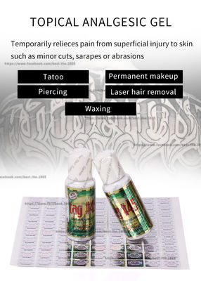 Gel intorpidente anestetico di Microneedling Tag#45 della soluzione di sollievo dal dolore dell'ETICHETTA 45# 30ML