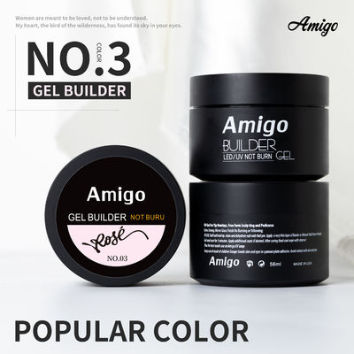 Il costruttore Gel No dell'unghia di estensione .3 colori luminosi 56ML non odora lo smalto UV