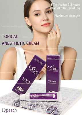 Rimozione del tatuaggio del laser che intorpidisce crema anestetica 10g CSLab 75%