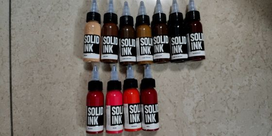 Inchiostro permanente di Tatttoo dell'inchiostro solido del pigmento 30ML 60ML di trucco di colore naturale