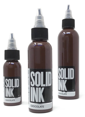 Cioccolato permanente sembrante naturale 30ML del vegano dell'inchiostro del tatuaggio dell'inchiostro solido del pigmento di trucco