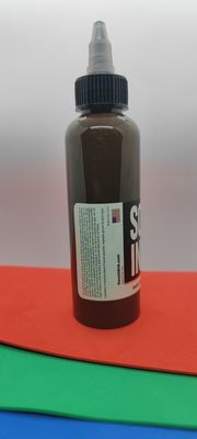 Inchiostro organico Brown scuro 30ML 260ML del tatuaggio dell'inchiostro solido del vegano non tossico