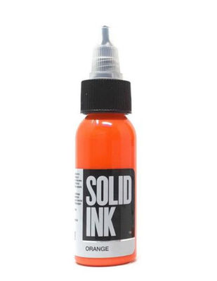 Inchiostro arancio 30ML 60ML 120ML 260ML del tatuaggio dell'ente solido dell'inchiostro del tatuaggio del pigmento permanente puro di trucco