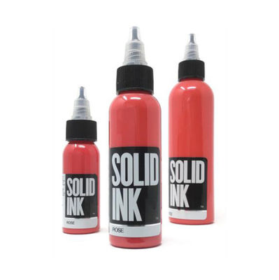 Eccellente ha concentrato tutto l'inchiostro solido naturale del tatuaggio di Rose Black 120ml dell'inchiostro del tatuaggio