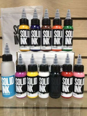 Inchiostro permanente del tatuaggio del pigmento 30ML 60ML 120ML 260ML FDA di trucco del micro tatuaggio naturale fucsia dell'inchiostro solido