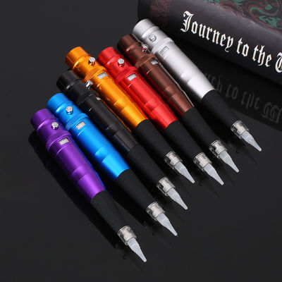 macchina permanente 6 di trucco 2000mAh - macchina di 9V Li Battery Cordless Rotary Tattoo