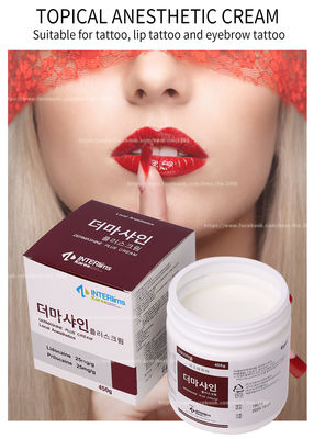 la crema attuale della lidocaina 450G/crema intorpidente per il fronte Microneedling tatua il trucco permanente