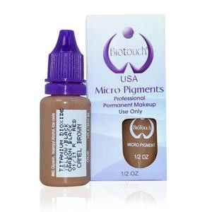 il cosmetico permanente di trucco di Brown del pigmento di 15ml Biotouch Microblading inchiostra 1/2 OZ