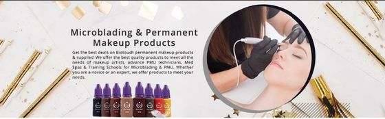 il cosmetico permanente di trucco di Brown del pigmento di 15ml Biotouch Microblading inchiostra 1/2 OZ