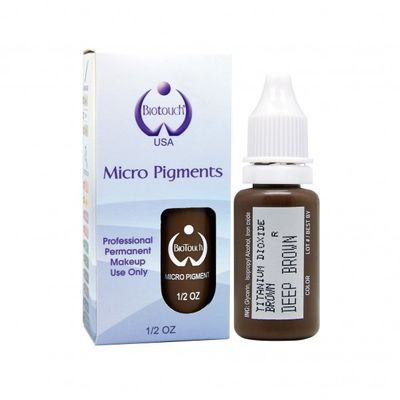 Inchiostro cosmetico 15ml del tatuaggio di trucco permanente puro del pigmento di Biotouch di 30 colori