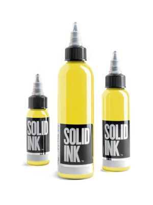 Pigmento organico non tossico giallo luminoso del tatuaggio dell'inchiostro del tatuaggio di 120ML 260ML