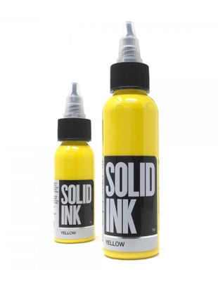 Pigmento organico non tossico giallo luminoso del tatuaggio dell'inchiostro del tatuaggio di 120ML 260ML