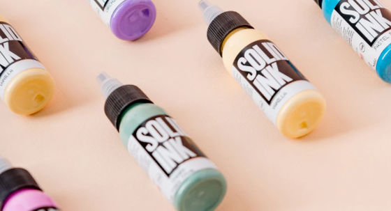 Inchiostro solido permanente del pigmento 30ML 60ML Tatttoo di trucco di colore naturale