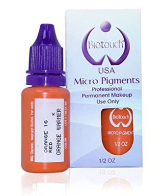 Sopracciglio permanente dei rifornimenti di Microblading di trucco di colore arancio del pigmento di Biotouch MicrGel polishgment che protegge MicrGel polishgmentation