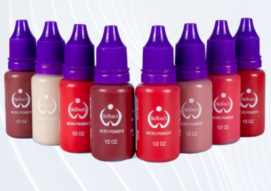 Sopracciglio permanente dei rifornimenti di Microblading di trucco di colore arancio del pigmento di Biotouch MicrGel polishgment che protegge MicrGel polishgmentation