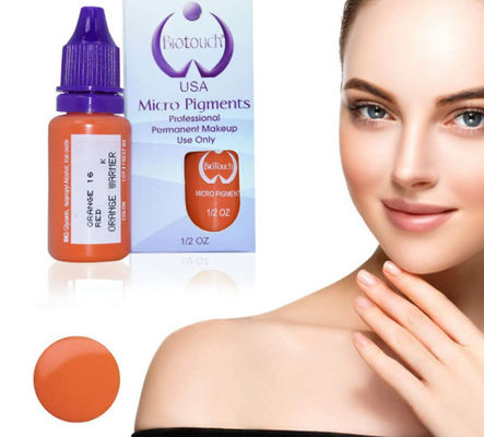 Sopracciglio permanente dei rifornimenti di Microblading di trucco di colore arancio del pigmento di Biotouch MicrGel polishgment che protegge MicrGel polishgmentation