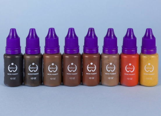 Sopracciglio permanente dei rifornimenti di Microblading di trucco di micro del pigmento di Biotouch di Brown scuro colore del pigmento che protegge MicrGel polishgmentation