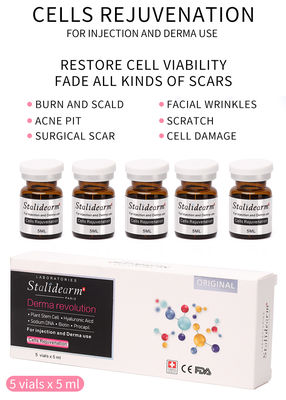 L'insieme antinvecchiamento 5pcs/set del siero di uso dell'iniezione dell'essenza del siero di ringiovanimento delle cellule sostiene l'idratazione & la fermezza della pelle