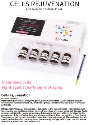 L'insieme antinvecchiamento 5pcs/set del siero di uso dell'iniezione dell'essenza del siero di ringiovanimento delle cellule sostiene l'idratazione & la fermezza della pelle