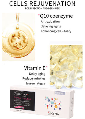 L'insieme antinvecchiamento 5pcs/set del siero di uso dell'iniezione dell'essenza del siero di ringiovanimento delle cellule sostiene l'idratazione & la fermezza della pelle