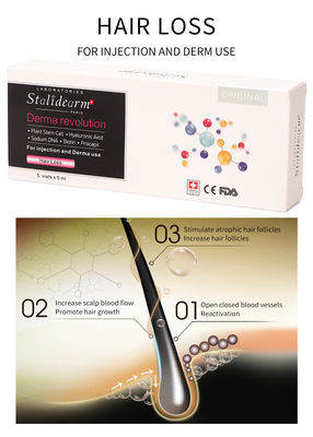 Soluzione di mesoterapia anti-caduta dei capelli con iniezione di esosomi France Stalidearm Siero iniettabile per la crescita e la ricrescita dei capelli
