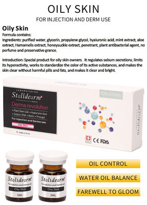 Il siero dell'iniezione per essenza sicura oleosa di effetto della pelle 5ml/Bottle la buona ha fissato la marca originale di Stalidearm
