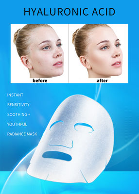Pelle stretta acida ialuronica facciale d'idratazione materiale pura della maschera 7pcs